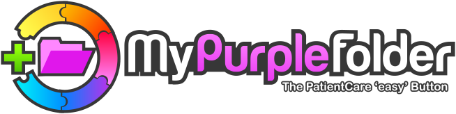 my purple folder logo
